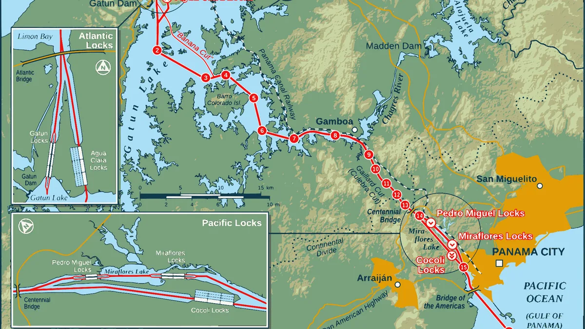 Panama Canal Transit Slots And Draft Restrictions